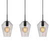 LAMPA wisząca RETRO 107132 Markslojd metalowa OPRAWA listwa ZWIS szklany przydymiony