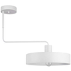 Natynkowa LAMPA sufitowa VASCO 31550 Sigma metalowa OPRAWA okrągły plafon na wysięgniku biały