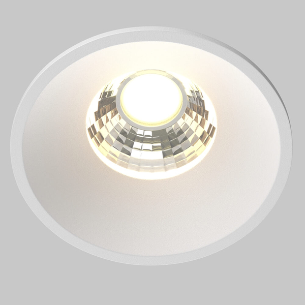 Sufitowa lampa Round DL058-7W3K-W Maytoni LED 7W 3000K do jadalni biała