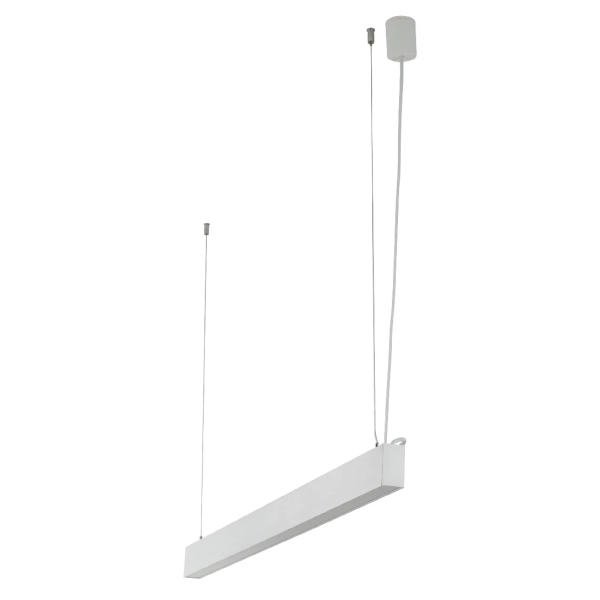 Liniowa wisząca lampa nad stół Luxe 18079 LED W 4000K biały