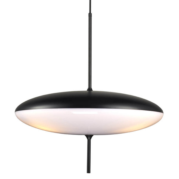 Lampa wisząca Piatto ST-9222P WB Step elipsa owalna do jadalni biała