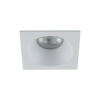 Sufitowe oczko wpuszczane PRISMA białe kwadratowe 1xGU10 IP65 10582