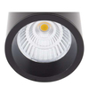 Zestaw lampa sufitowa pierścień Long C0154 + RC0153/C0154 BLACK Maxlight LED 7W 3000K czarna