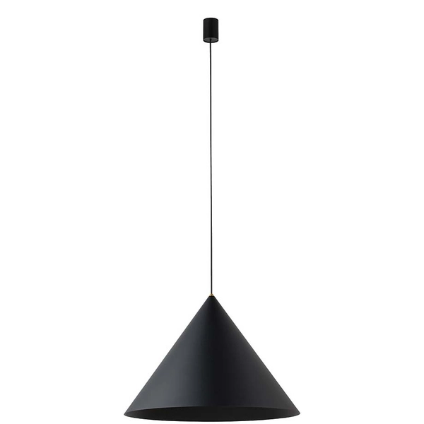 Metalowy stożek wiszący Zenith 8005 nowoczesna lampa czarna hol