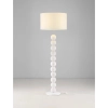 Skandynawska lampa stojąca CELVIRO LE45307 kule papierowe białe