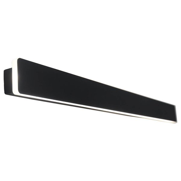 Podłużna lampa ścienna Bodo LP-789/1W 60 BK LED 12W 3000-6000K IP54 czarny