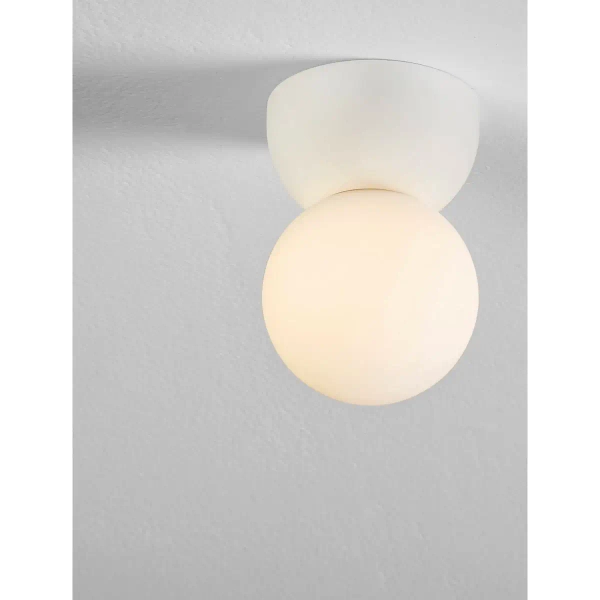 Kulista lampa sufitowa TROSILA LE45293 do pokoju biała