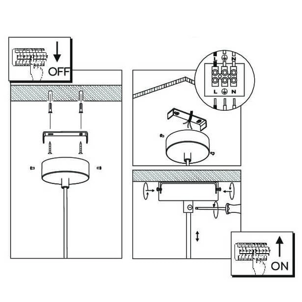 Minimalistyczna lampa zwisająca no.mini 5163 Shilo metalowa czarna