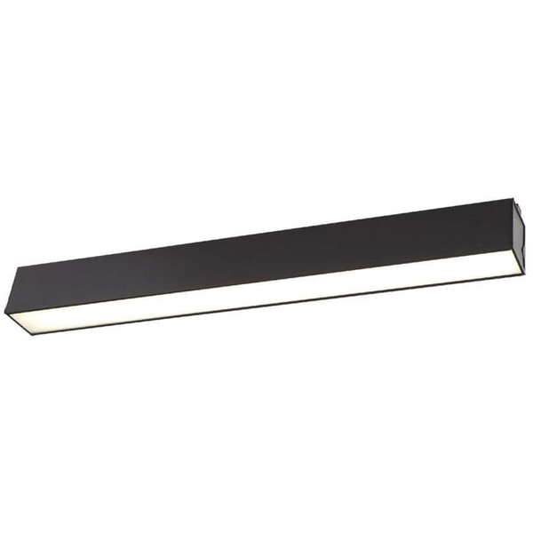 Loftowa lampa sufitowa LINEAR C0190 Maxlight LED 18W 4000K do kuchni pozioma czarna
