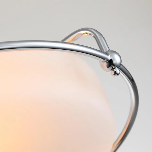 Plafon szklany Griffin QZ-GRIFFIN-F-PC Quoizel do salonu przezroczysty chrom