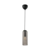 Szklana lampa wisząca Miella 2412523047 do jadalni przydymiony