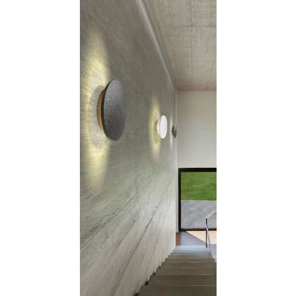 Okrągła lampa ścienna Ancona AZ2193 Azzardo LED 6W 3000K IP54 czarna