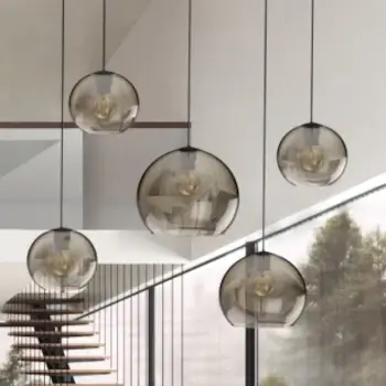 Klosz do salonu Cameleon Monaco 10203 Nowodvorski kulisty przydymiony