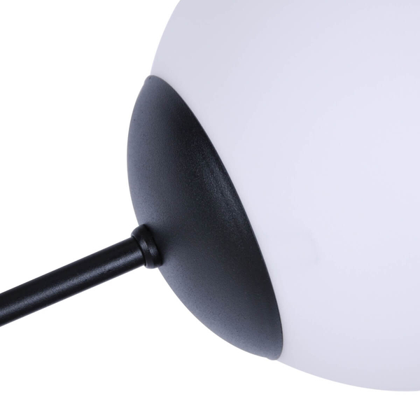 Sufitowa lampa Savoy K-4925 do jadalni balls biała czarna
