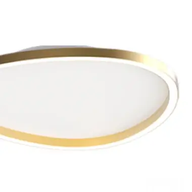 Minimalistyczna sufitowa lampa 23207 LED 29W 3000K do kuchni złoty