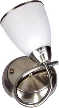 Retro lampa ścienna Plato K-JSL-6059/1W AB patyna biała