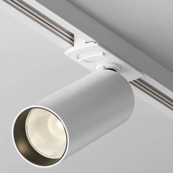 Lampa do szynoprzewodu 1-fazowa Focus TR021-1-12W3K-W-W LED 12W 3000K biała
