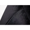 Fotel do salonu Egg KH1501100187 King Home uszak welurowy czarny
