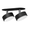 Reflektor ścienny Drop 3261 BROSline obrotowy wpust czarna