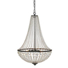 Glamour żyrandol wiszący Granso 107028 lampa nad łóżko czarna