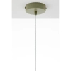 Szałwiowa lampa wisząca VITRUM metalowa 1xE27 do gabinetu 41549