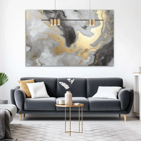 Zwisowa lampa nad wyspę GENESIS ML0369 tubki do salonu czarne złote