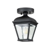 Ogrodowy plafon Bayview BAYVIEW-PORCH-BK metalowy IP44 czarny