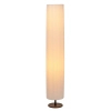 Materiałowa lampa podłogowa FOLD 21739/12/31 tuba biały czarny
