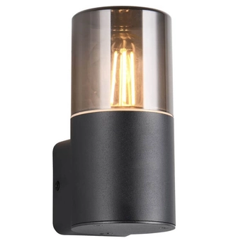 Metalowa lampa na ścianę Hoosic 224060132 IP44 czarny