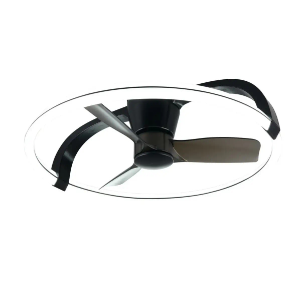Okrągły lampowentylator STOCKHOLM R64262132 LED 37W 2700-6000K czarny
