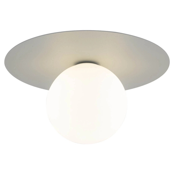 Lampa sufitowa do przedpokoju Pixi 10232 bubble ball biała szara
