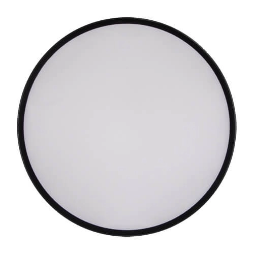 LAMPA plafon TOTEM LED C 03927 Ideus metalowa OPRAWA sufitowa LED 24W 4000K plafoniera okrągła czarna