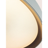 Plafon do salonu okrągły 25185 LED 20W 2700-4000K biały złoty