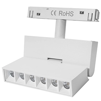 Lampa magnetyczna z diodami łamana szynowa 849 Domeno LED 6W 4000K biała