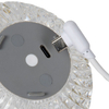 Kulista lampa stojąca Cintra do sypialni LED 2W 3000K złota