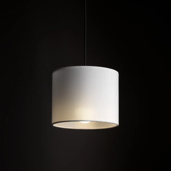 Zwisająca lampa jednofazowa do szyn Tracer 10679 z abażurem biały