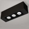 LAMPA sufitowa SETO 1138 Shilo natynkowa OPRAWA reflektorowa czarna