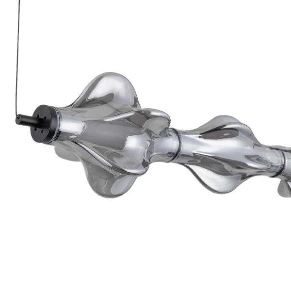 Ledowa podłużna lampa wisząca Elva 18217 LED 30W 3000K grafitowy