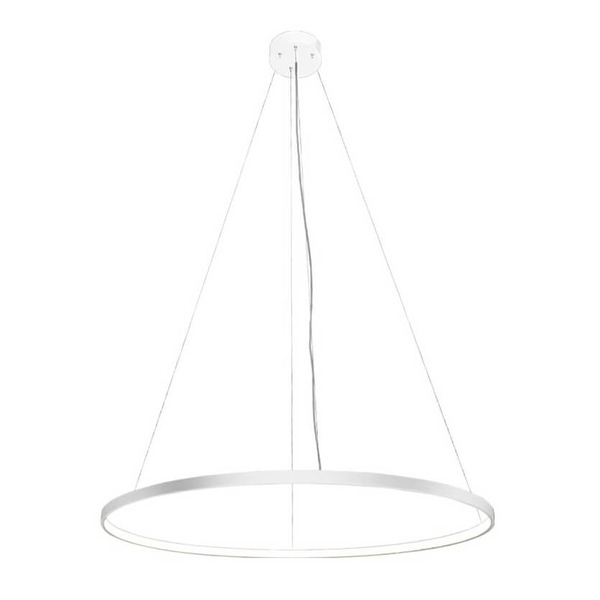 Wisząca lampa gabinetowa Agari LED 51W 4000K ring biały