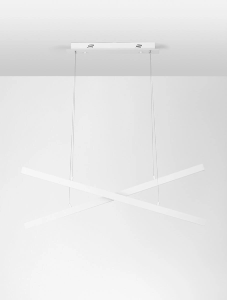 Pokojowa lampa wisząca PUEBLA LE42800 listwy LED 40W białe