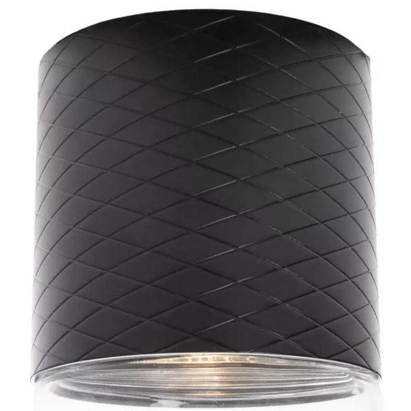 Podłużna lampa sufitowa FUSION C0275 LED 7W 3000K tuba czarna