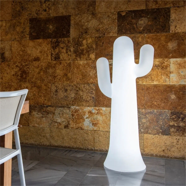 Lampa zewnętrzna stojąca PANCHO 3089 LED 18W 3000K kaktus IP65 biała