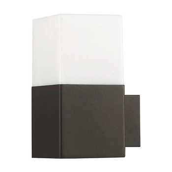 Ścienna LAMPA ogrodowa NEW YORK 304612 Polux elewacyjna OPRAWA zewnętrzna outdoor IP44 grafitowa biała