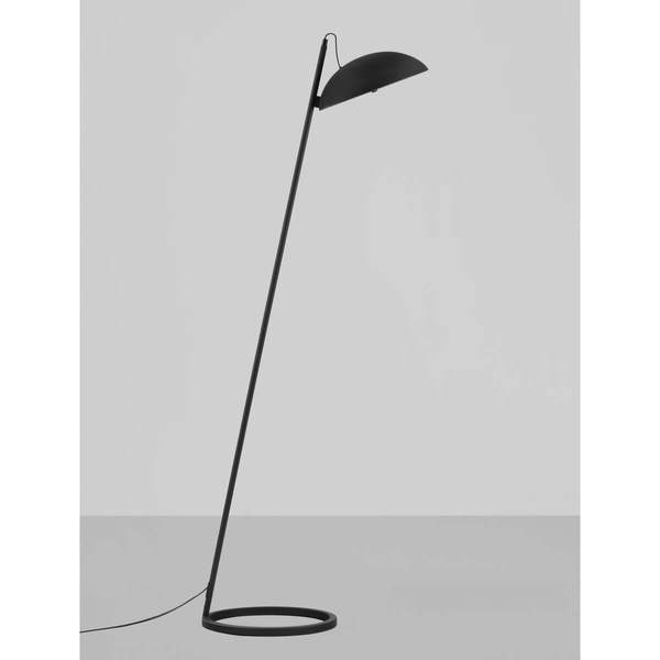 Lampa podłogowa z wtyczką VIBORAL LE44526 LED 30W 3000K czarna