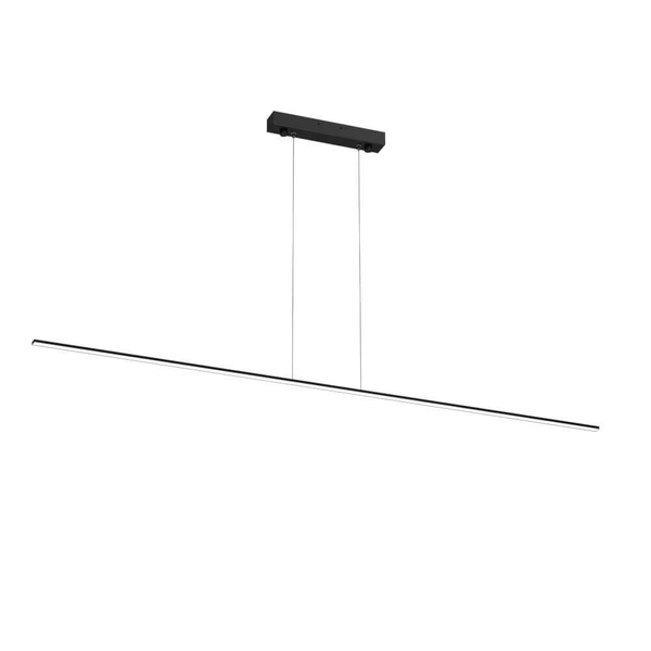 Wisząca lampa nad wyspę Slim 5001 BROSline LED 12W 4000K listwa czarna