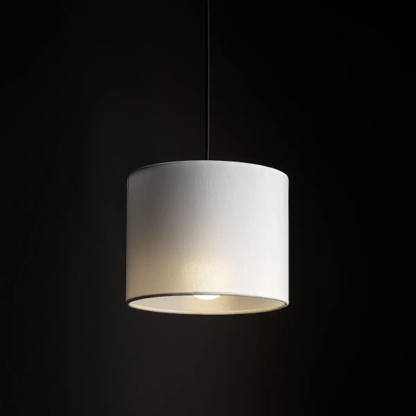 Zwisająca lampa jednofazowa do szyn Tracer 10679 z abażurem biały