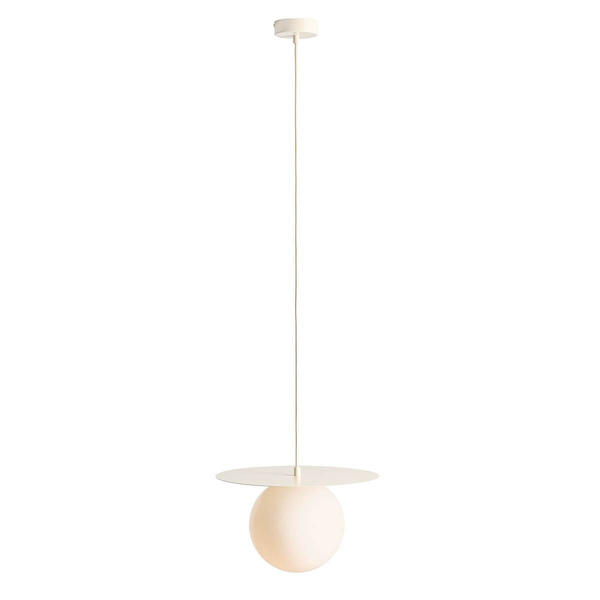 Wisząca lampa molekuła LOOP 1125G9_M Aldex szklana kremowy