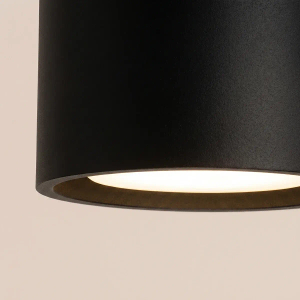 Sufitowa potrójna lampa MODO czarna SL.2440 3xGx53 tubki do sypialni