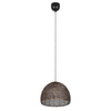 Wiklinowa lampa zwisająca KAMARA 365290104 Trio pleciona patyna