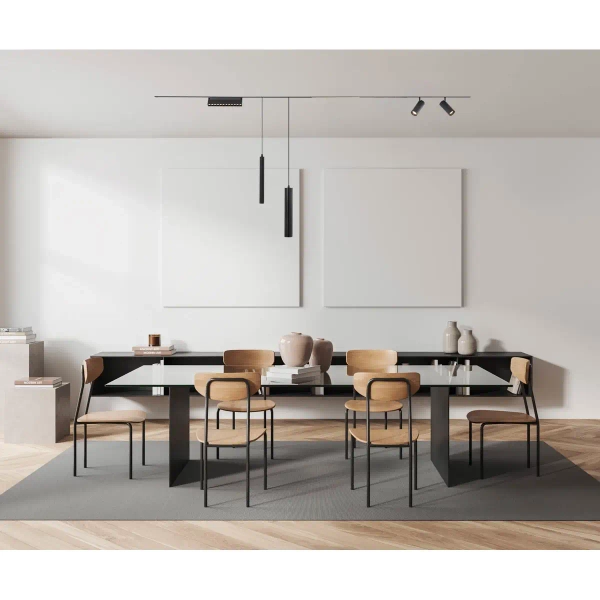 Lampa do szyn magnetycznych Norman TRM-79392-12W-4K-BK LED 12W 4000K czarna